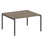 Metal System Quattro Переговорный стол (1 столешница) на П-образном м/к 40БП.ПРГ-1.3 Акация Лорка/Ме
