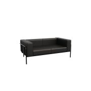 Flex Диван двухместный FLX-2 Velvet Lux 72/Металл Черный 1750*915*690