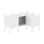 Loft Угловой внутренний стеллаж VR.L-26 Дуб Аризона/Металл Черный 1278*862*636