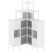 Loft Угловой внутренний стеллаж VR.L-45 Дуб Аризона/Металл Черный 1278*1278*2280