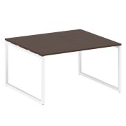 Metal System Quattro Перег. стол (1 столешница) на О-образном м/к 40БО.ПРГ-1.3 Акация Лорка/Металл Б