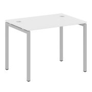 Metal System Quattro Стол письменный на П-образном м/к 40БП.СП-1 Акация Лорка/Металл Серый 1000*720*