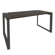 Onix Стол рабочий на О-образном м/к O.MO-SP-4.8 Тиквуд Светлый/Металл Белый 1580*800*750