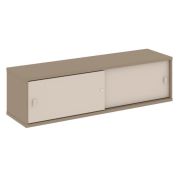 Estetica Надставка на 2 тумбы низкая ES.NN-2.1 Латте/Сатин 1500*410*410