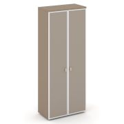 Estetica Шкаф высокий широкий ES.ST-1.10R I Латте/Лакобель ivory 800*420*1977