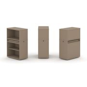 Estetica Набор №1. Тумба одиночная+низкая надставка ES.NB.1N-1 Латте 750*410*1135