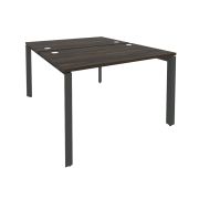 Onix Рабочая станция на П-образном м/к O.MP-D.RS-2.2.7 Тиквуд Светлый/Металл Антрацит 1180*1475*750