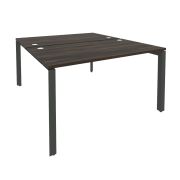 Onix Рабочая станция на П-образном м/к O.MP-D.RS-2.3.8 Тиквуд Светлый/Металл Антрацит 1380*1635*750