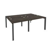 Onix Рабочая станция на П-образном м/к O.MP-D.RS-4.1.7 Тиквуд Светлый/Металл Антрацит 1960*1475*750