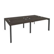 Onix Рабочая станция на П-образном м/к O.MP-D.RS-4.2.7 Тиквуд Светлый/Металл Антрацит 2360*1475*750