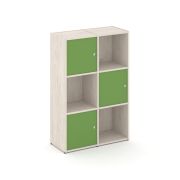 Locker plus Комплект №2 LK.K-002 Дуб Наварра/Зеленый 798*350*1203