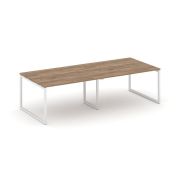 Style Project Стол переговорный SN-4O.SPRG-043.3 Тиквуд Светлый/Металл Антрацит 2760*1180*750