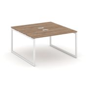 Style Project Рабочая станция 2-х сторон. SN-4O.DRS-013 Тиквуд Светлый/Металл Антрацит 1380*1432*750