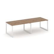 Style Project Стол переговорный SN-5O.SPRG-011.3 Тиквуд Светлый/Металл Антрацит 1960*980*750