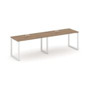 Style Project Рабочая станция 1 сторон. SN-6O.ORS-002 Тиквуд Светлый/Металл Антрацит 2360*600*750