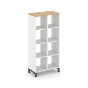 Style Project Каркас стеллажа 4 яр. SN.KS-420 Акация Лорка/Металл Антрацит 754*400*1615