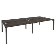 Onix Рабочая станция на П-образном м/к O.MP-D.RS-4.4.7 Тиквуд Светлый/Металл Антрацит 3160*1475*750