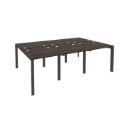Onix Рабочая станция на П-образном м/к O.MP-D.RS-6.0.8 Тиквуд Светлый/Металл Антрацит 2340*1635*750