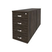 Onix Тумба двойная приставная/опорная O.TPO-2.7 Тиквуд Светлый 432*1475*750