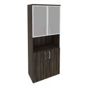 Onix Шкаф высокий широкий O.ST-1.4 R Тиквуд Светлый 800*420*1977
