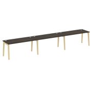 Onix Wood Рабочая станция OW.RS-3.4.7 Дуб Аттик/Дуб Темный/Металл Антрацит 4740*720*750